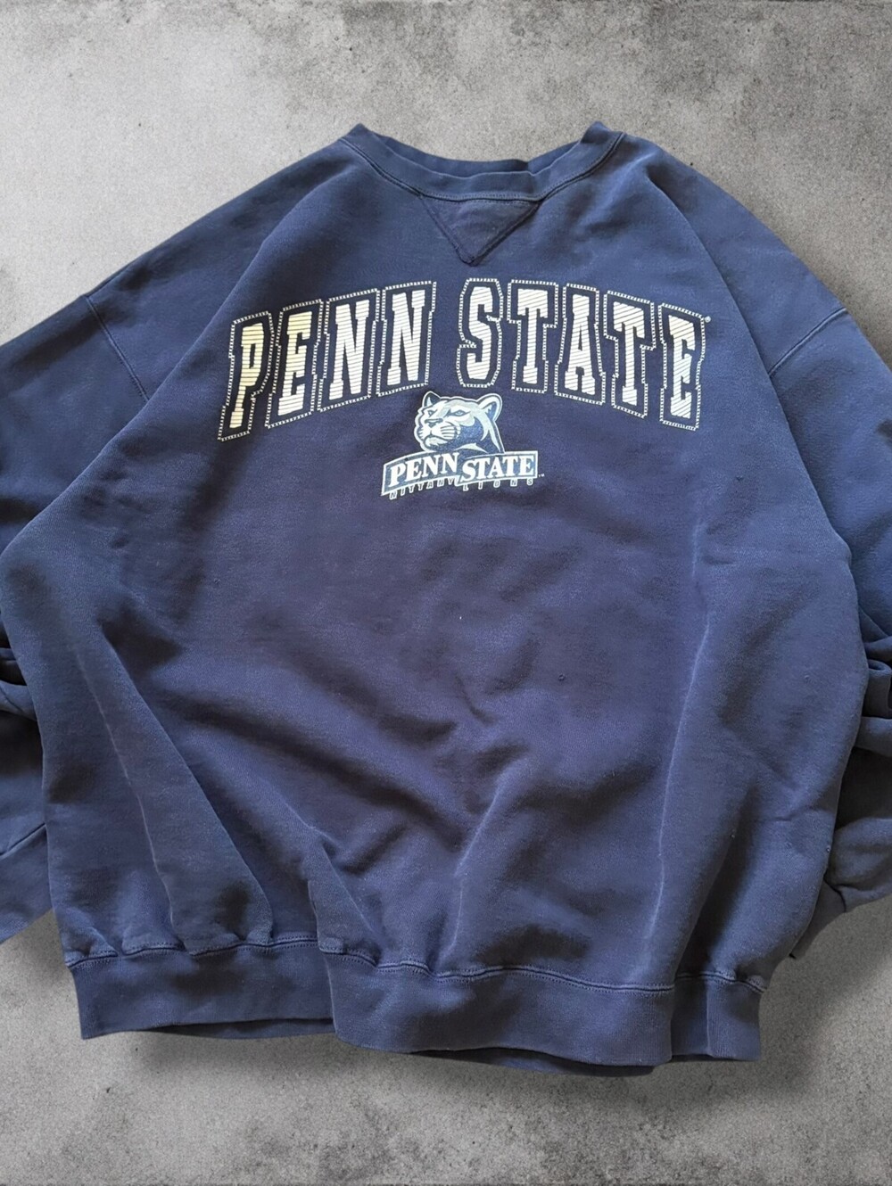 Vintage 90s Penn State Collegiate Crewneck Mens XL Nittany Lions NCAA Sweater